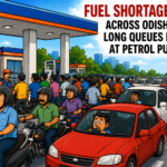 Fuel Shortage Panic Across Odisha as Long Queues Form at Petrol Pumps