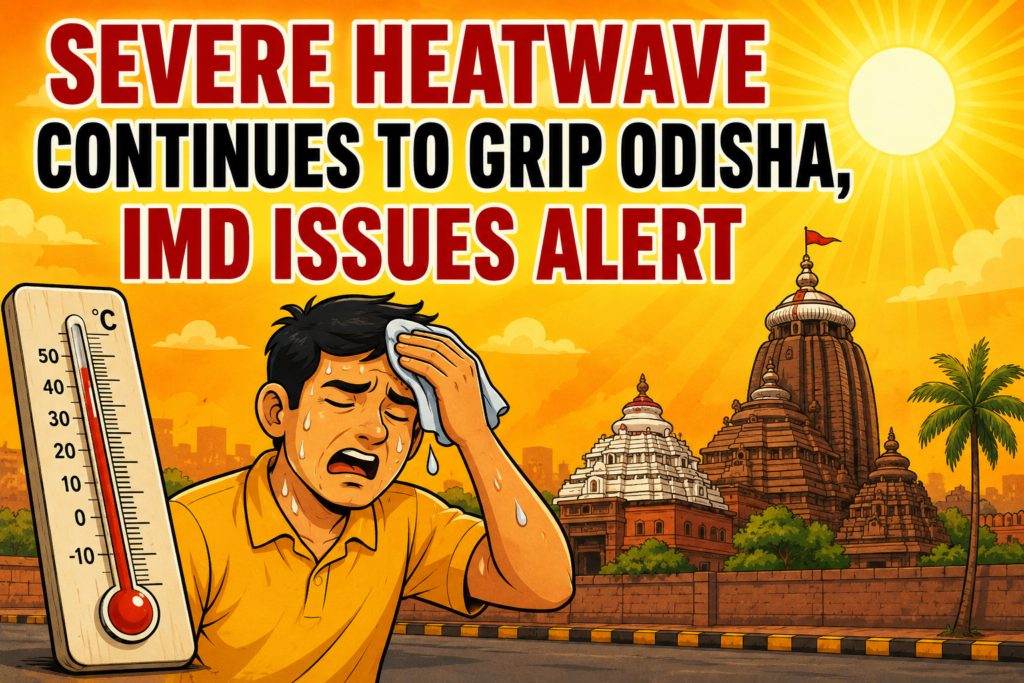 Severe Heatwave Continues to Grip Odisha, IMD Issues Alert