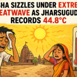 Odisha Sizzles Under Extreme Heatwave as Jharsuguda Records 44.8°C