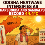 Odisha Heatwave Intensifies as Jharsuguda and Sambalpur Record 44.4°C