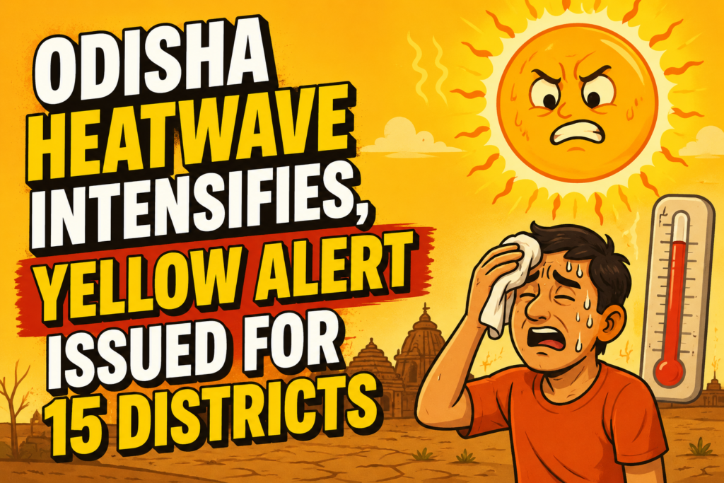 Odisha Heatwave Intensifies, No Relief Expected Till May 26