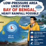 Low-Pressure Area May Form Over Bay of Bengal, Heavy Rainfall Likely