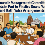 Srimandir Management Committee Meets in Puri to Finalise Snana Yatra and Rath Yatra Arrangements