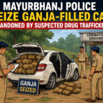 Mayurbhanj Police Seize Ganja-Filled Car Abandoned by Suspected Drug Traffickers