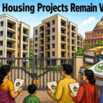 Locked BDA affordable housing apartments awaiting environmental clearance in Bhubaneswar