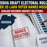 Odisha Draft Electoral Roll Shows Over 20 Lakh Missing Voter Names, Ganjam Records Highest Deletions