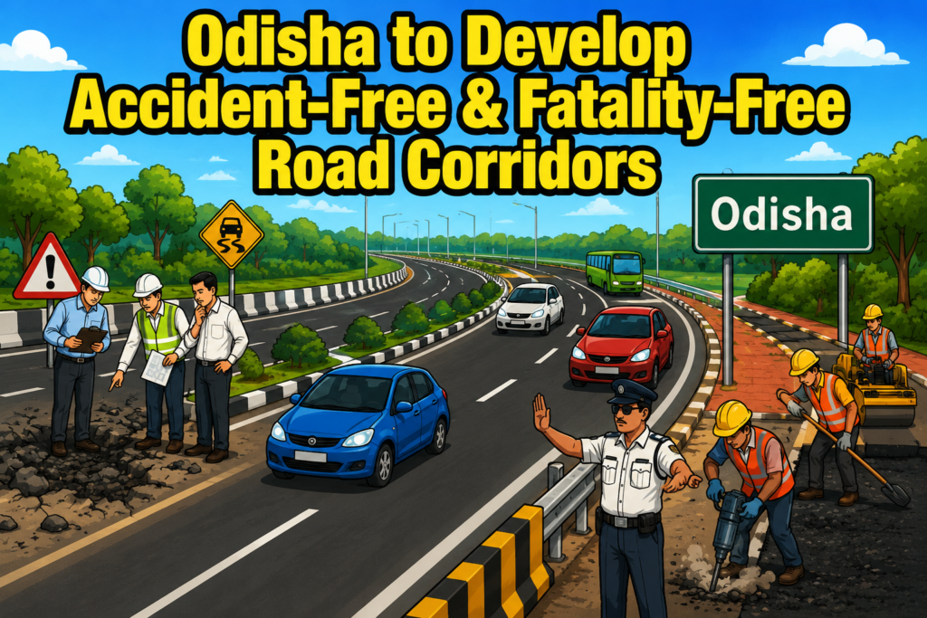 Odisha Plans Accident-Free and Fatality-Free Road Corridors to Reduce Road Accidents