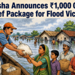 Odisha flood relief measures and assistance for flood-affected people