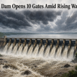 Hirakud Dam Opens 10 Gates as Water Level Rises