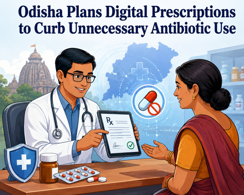 Odisha government digital prescription system to curb unnecessary antibiotic use