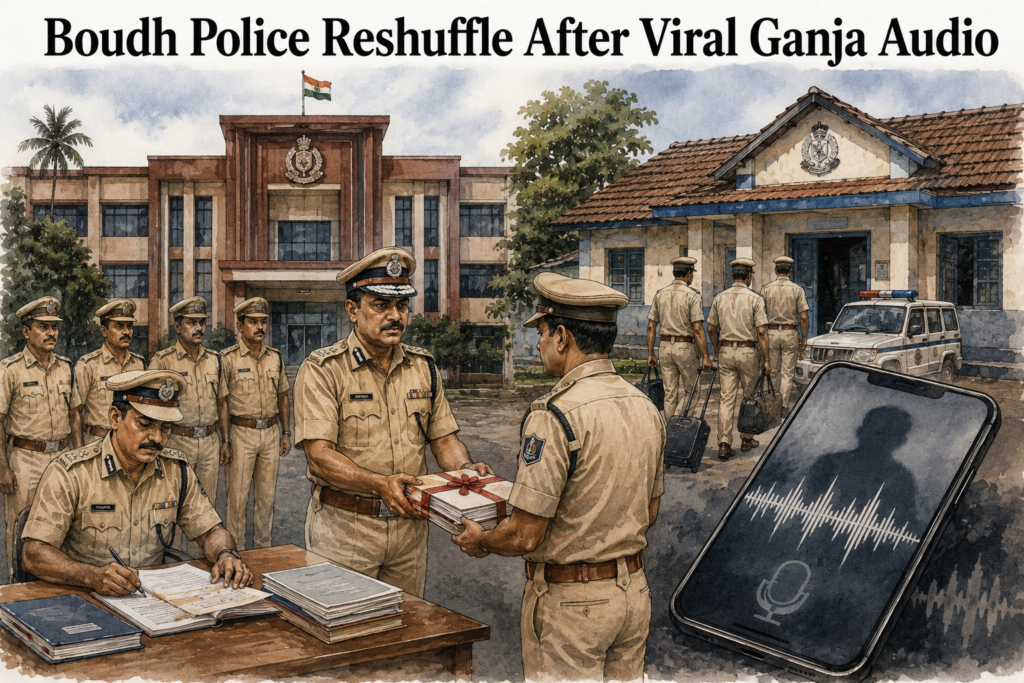 Boudh Police Reshuffle: Six Officers Shifted After Viral Audio