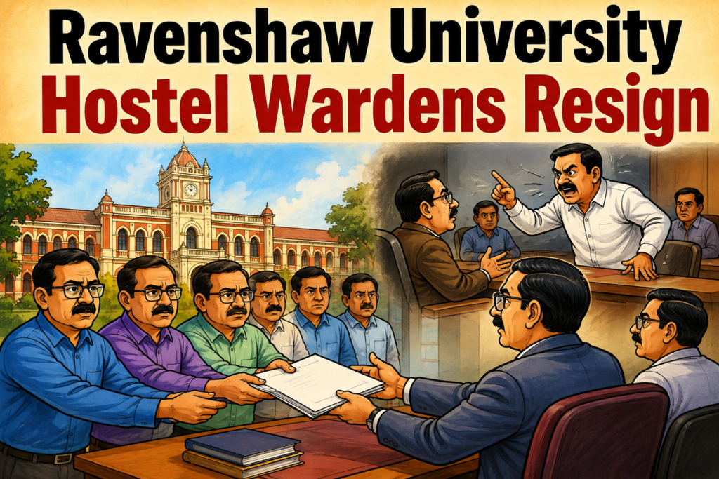 Ravenshaw University hostel wardens resign after alleging misconduct during hostel meeting