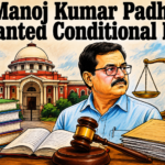 Former SCERT Director Manoj Kumar Padhi granted conditional bail in Odisha textbook error case.