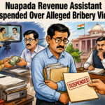 Senior Revenue Assistant suspended after alleged bribery video in Nuapada