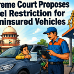 Supreme Court proposes pilot project to restrict fuel supply for uninsured vehicles
