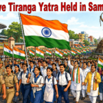 Massive Tiranga Yatra in Sambalpur under the Har Ghar Tiranga campaign