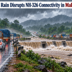 Heavy Rain Disrupts NH-326 Connectivity in Malkangiri