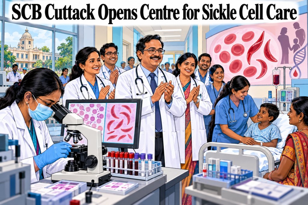 SCB Cuttack Opens Centre for Sickle Cell Care