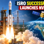 ISRO GSLV-F18 rocket carrying the NVS-03 navigation satellite launches from Sriharikota
