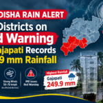 Odisha Rain Alert: Six Districts on Red Warning as Gajapati Records 249.9 mm Rainfall